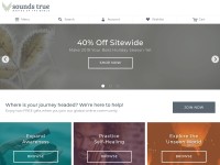 Desktop screenshot for soundstrue.com
