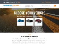 Desktop screenshot for americanmuscle.com
