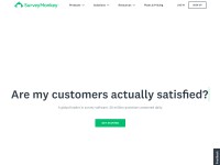 Desktop screenshot for surveymonkey.com