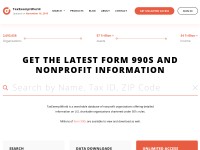 Desktop screenshot for taxexemptworld.com