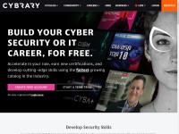 Desktop screenshot for cybrary.it