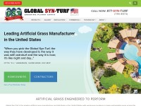 Desktop screenshot for globalsynturf.com