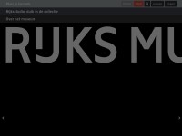 Desktop screenshot for rijksmuseum.nl