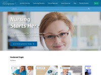 Desktop screenshot for nursingcenter.com