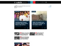 Desktop screenshot for catchnews.com