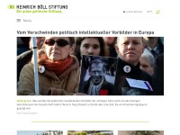 Desktop screenshot for boell.org