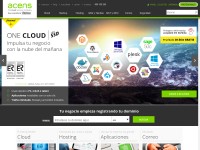 Desktop screenshot for acens.net