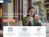 Desktop screenshot for business.com