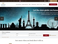 Desktop screenshot for the-ascott.com