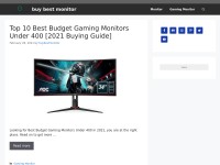 Desktop screenshot for buybestmonitor.com