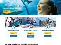 Desktop screenshot for seaworld.com