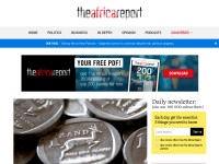 Desktop screenshot for theafricareport.com