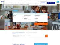 Desktop screenshot for pisos.com