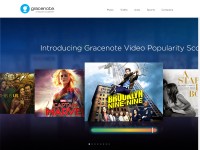 Desktop screenshot for gracenote.com