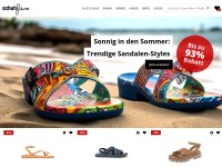 Desktop screenshot for schuhfans.de