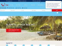 Desktop screenshot for tui.se