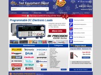 Desktop screenshot for testequipmentdepot.com
