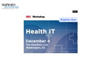 Desktop screenshot for washingtontechnology.com