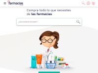 Desktop screenshot for farmacias.com