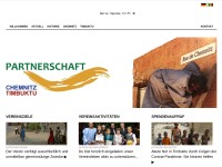 Desktop screenshot for partnerschaft-chemnitz-timbuktu.de
