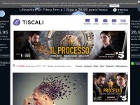 Desktop screenshot for tiscali.it
