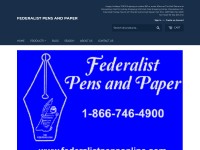 Desktop screenshot for federalistpens.com