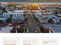 Desktop screenshot for reachlocal.com