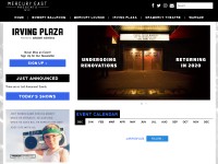Desktop screenshot for irvingplaza.com