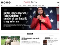 Desktop screenshot for duffelblog.com