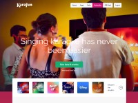 Desktop screenshot for karafun.com