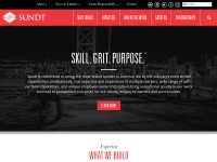 Desktop screenshot for sundt.com