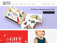 Desktop screenshot for tattly.com