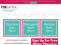 Desktop screenshot for pinkoatmeal.com