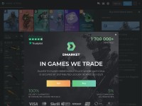 Desktop screenshot for dmarket.com
