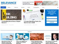 Desktop screenshot for relevance.com