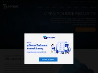Desktop screenshot for pfsense.org