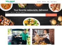 Desktop screenshot for bitesquad.com