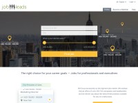 Desktop screenshot for jobleads.com