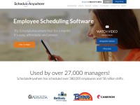 Desktop screenshot for scheduleanywhere.com