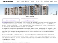 Desktop screenshot for purvaaerocity.ind.in