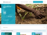 Desktop screenshot for awarenessdays.com