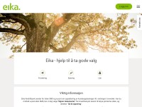 Desktop screenshot for eika.no