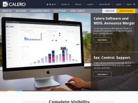 Desktop screenshot for calero.com
