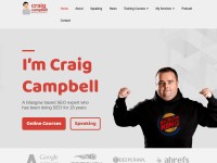 Desktop screenshot for craigcampbellseo.com
