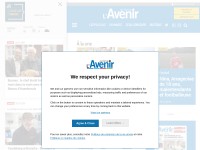 Desktop screenshot for lavenirdelartois.fr