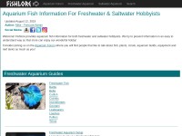 Desktop screenshot for fishlore.com