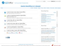 Desktop screenshot for openoffice.org