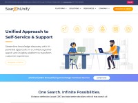 Desktop screenshot for searchunify.com