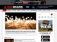 Desktop screenshot for redsharknews.com