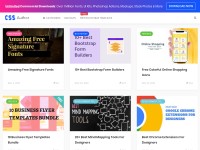 Desktop screenshot for cssauthor.com